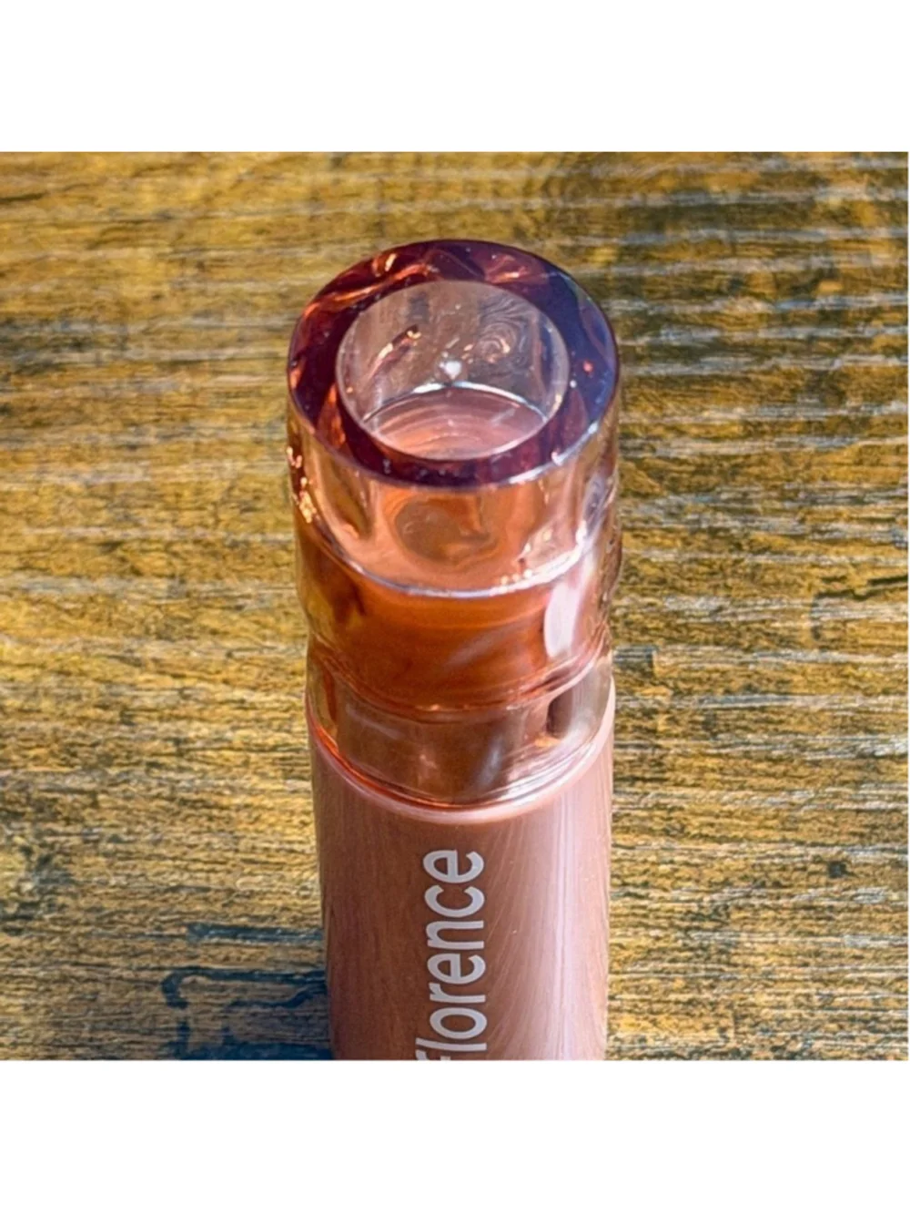 Florence by Mills Stay Plush Lip Oil in Coconut Colada. NEW in box.
